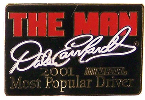 Dale Earnhardt "The Man" Lapel Pin