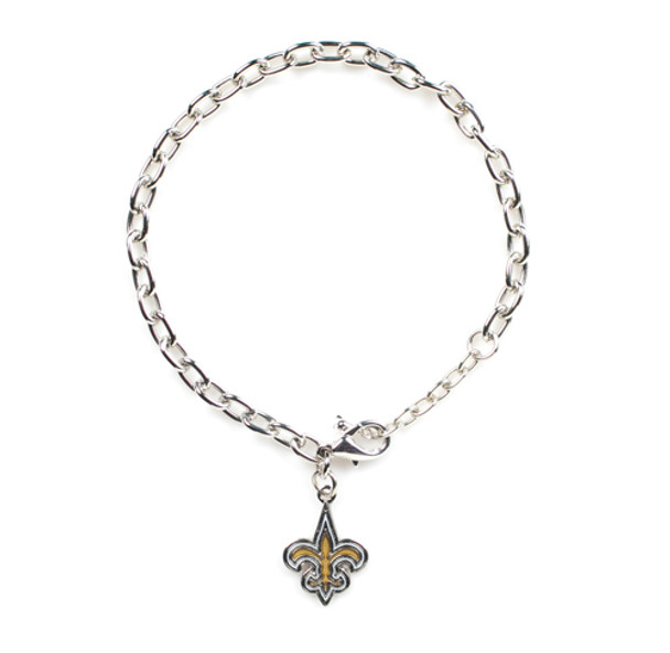 New Orleans Saints Logo Bracelet