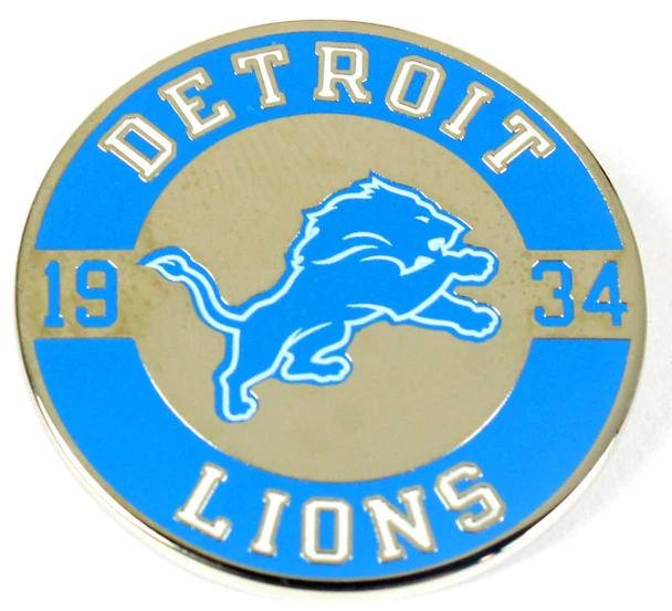 Detroit Lions Established 1934 Pin