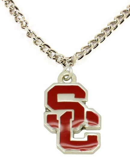 USC Trojans Logo Necklace