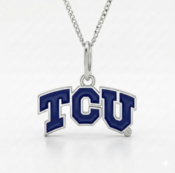Texas Christian University Logo Pendant