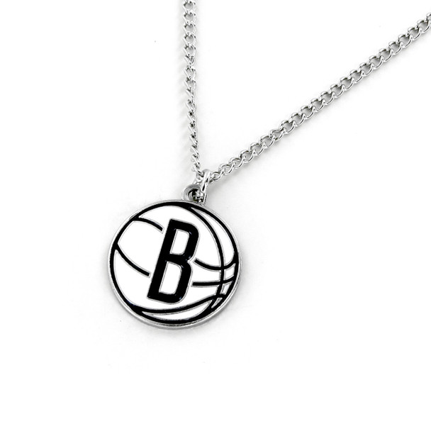 Brooklyn Nets Logo Pendant