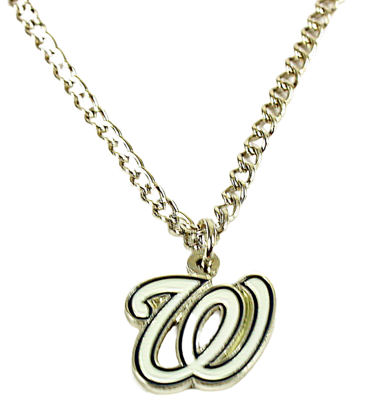 Washington Nationals Logo Necklace - 24" Chain