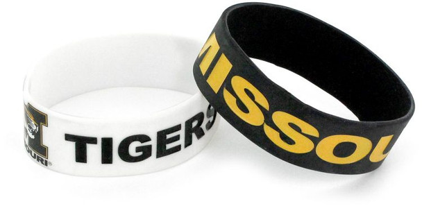 Missouri Wide Wristbands (2 Pack)