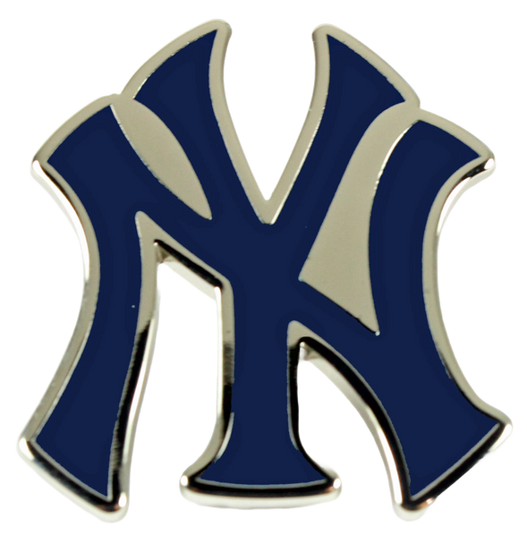 New York Yankees "NY" Logo Pin