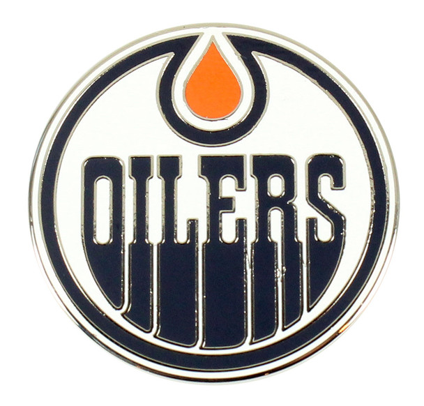 Edmonton Oilers Logo Pin