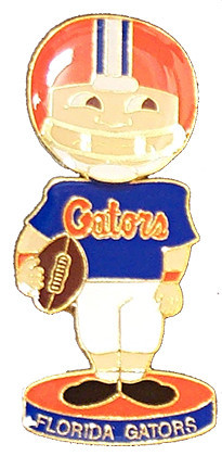 Florida Gators Bobbing Head Doll Pin