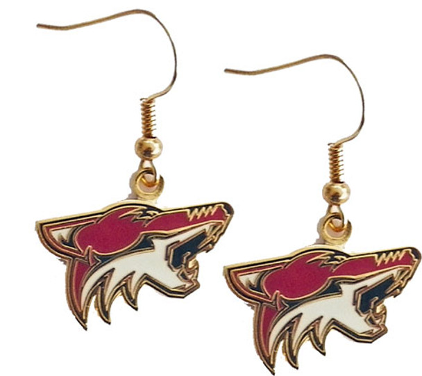 Arizona Coyotes Logo Earrings