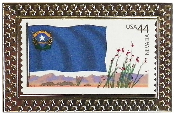 State of Nevada Stamp Pin