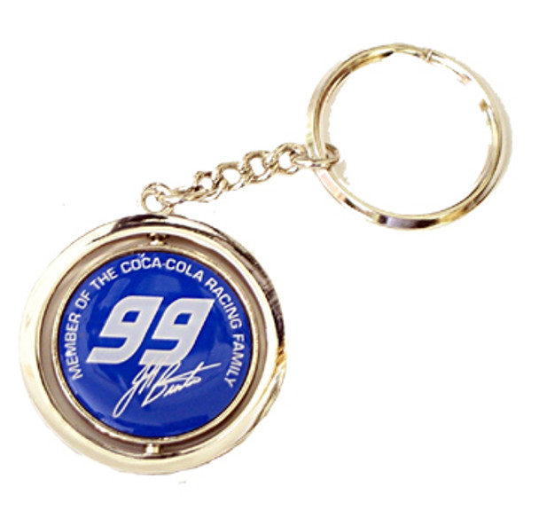 Jeff Burton #99 Spinner Key Chain