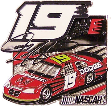 Jeremy Mayfield #19 Car Pin