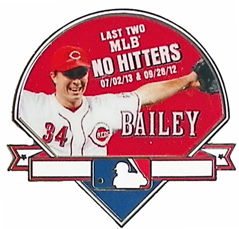 Homer Bailey No Hitter Pin