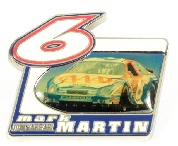 Mark Martin #6 Car Pin