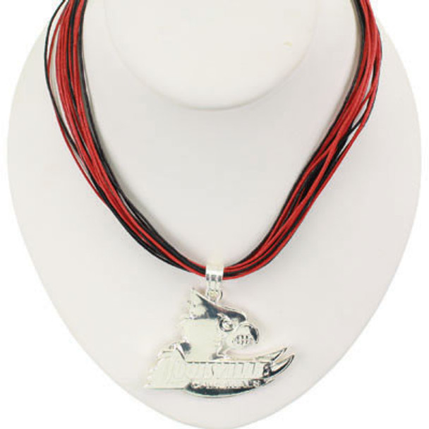 Louisville Logo Multi-Cord 18" Necklace