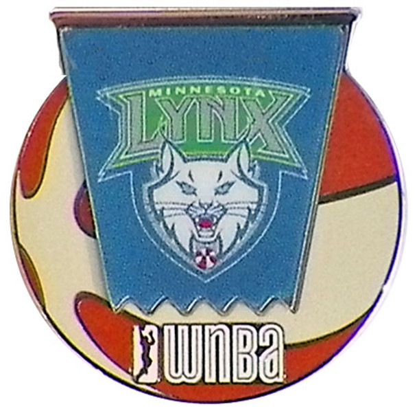 Minnesota Lynx WNBA Ball Logo Pin