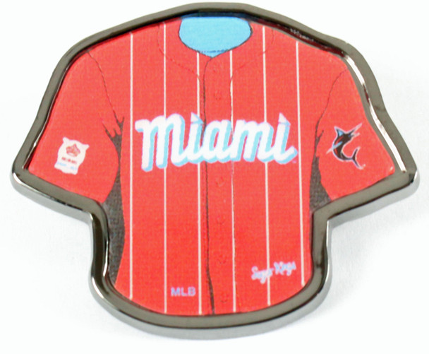 Miami Marlins Jersey Pin