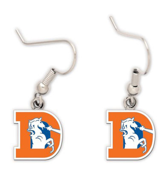 Denver Broncos Retro Earrings