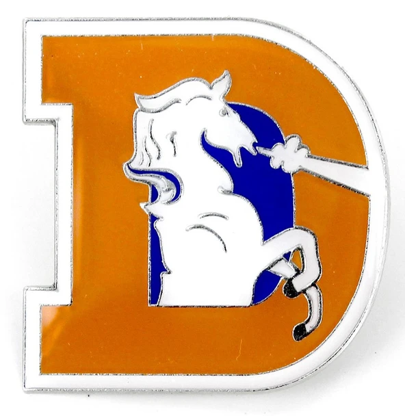 Denver Broncos Vintage Logo Pin