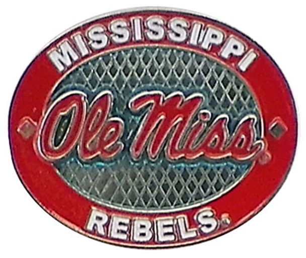 Mississippi Rebels Oval Pin