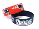 Navy New England Patriots Logo Silicone Apple Watch Band