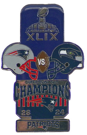 Super Bowl LVII (57) Oversized Commemorative Pin - Dangler Style