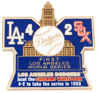 1959 World Series Commemorative Pin - Dodgers vs. White Sox