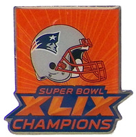 New England Patriots Super Bowl XLIX (49) Champions Pin - Arizona Style