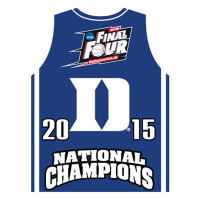 Duke Blue Devils 2015 Men's NCAA Final Four Champs Jersey Pin