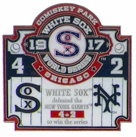 1906+World+Series+Commemorative+Pin+-+White+Sox+Vs.+Cubs for sale online