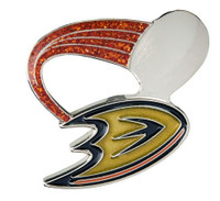 Anaheim Ducks Glitter Trail Pin