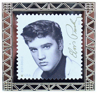 Elvis Presley Stamp Pin