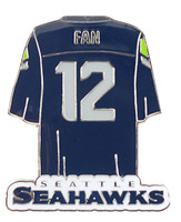 Seattle Seahawks 12th Man Jersey Pin