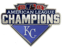 Kansas City Royals 2015 American League Champions Pin