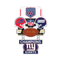 Super Bowl XXV (25) Commemorative Dangler Pin - 50th Anniversary Edition