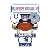 Super Bowl V (5) Commemorative Dangler Pin - 50th Anniversary Edition