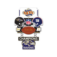 Super Bowl XXXV (35) Commemorative Dangler Pin - 50th Anniversary Edition