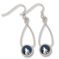 Minnesota Timberwolves French Loop Earrings