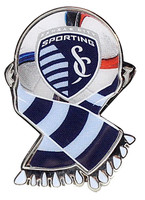 Kansas City Sporting MLS Scarf Pin