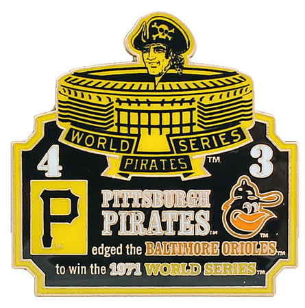 1909 World Series Commemorative Pin - Pirates vs. Tigers