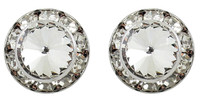 Dancer Earrings / Dance Competition Stud Earrings - 15mm Swarovski Crystal