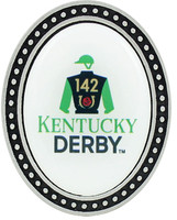 2016 Kentucky Derby 142 Pewter Brooch Style Pin