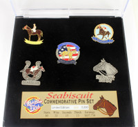 Seabiscuit Five Pin Collector Set - Limited 1,000