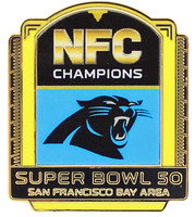 Carolina Panthers 2015 NFC Champions Pin - Super Bowl 50 Bound