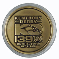 2013 Kentucky Derby 139 Bronze Coin