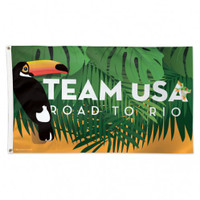 Road To Rio de Janeiro 2016 Olympics Flag 3'x5'