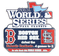 2013 World Series Commemorative Pin - Red Sox vs. Cardinals