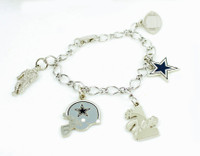 Dallas Cowboys Charm Bracelet