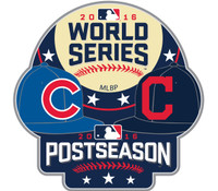 2016 World Series Indians vs. Cubs Dueling Pin