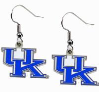 University of Kentucky Earrings - Silver