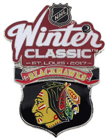 2017 NHL Winter Classic Chicago Blackhawks Team Pin